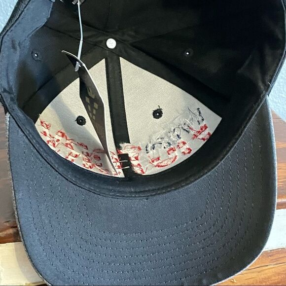 NWT Victory Made Patriot SnapBack Cap Hat Red White Blue and Black - Picture 9 of 9